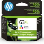 Original HP 63XL Tri-color High-yield Ink