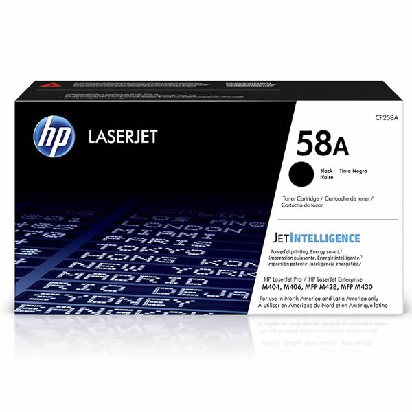 HP 58A (CF258A) Black Original Toner Cartridge